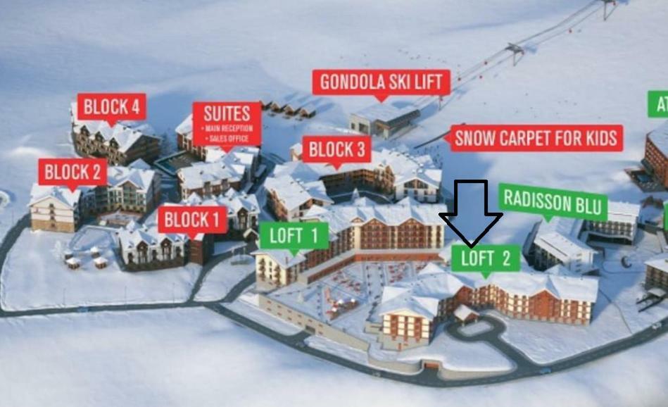 New Gudauri Loft 2 - Mano, near ski lift Gondola Exteriör bild